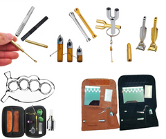 snuff kits, snorting set, snuff bullets