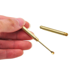 Mini Snuff Spoon Medicine Use Powder Tobacco Shovel Alloy 