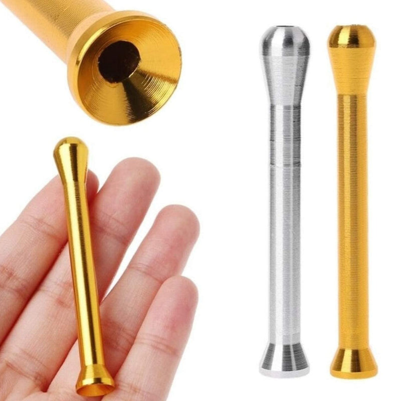 Aluminium Snuff Tube Pipe Sniff Sniffer Rocket Party Gift