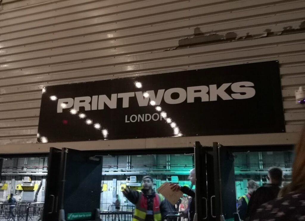 Printworks London night club